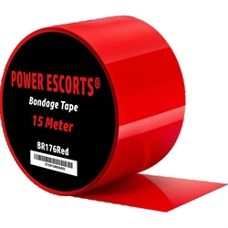 15 M Rød Bondage Tape Power Escorts