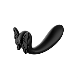 Midnight Magic Black Butterfly G-Spot og Klitoris Vibrator
